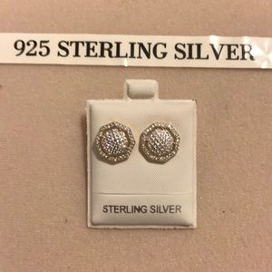 Sterling silver earring